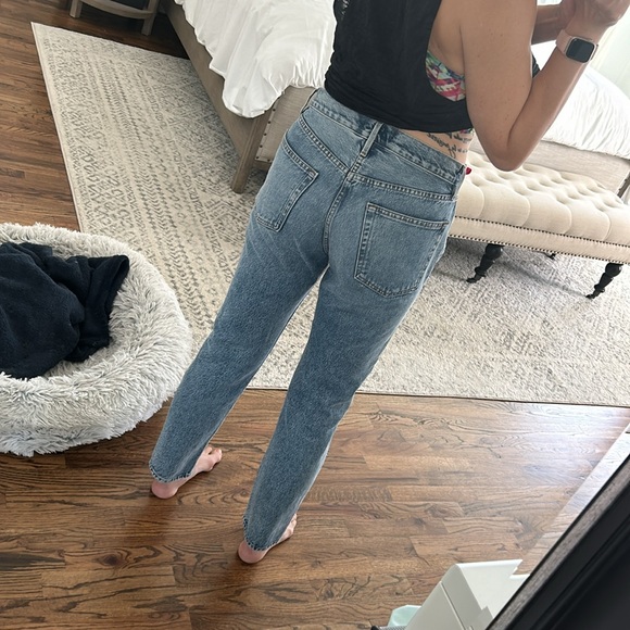 Frame Jeans High-Waisted Distressed 28 - Picture 4 of 10